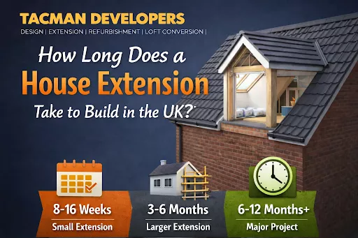How Long Does a House Extension Take to Build in the UK?