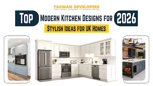 Top Modern Kitchen Designs for 2026 | UK & London Trends