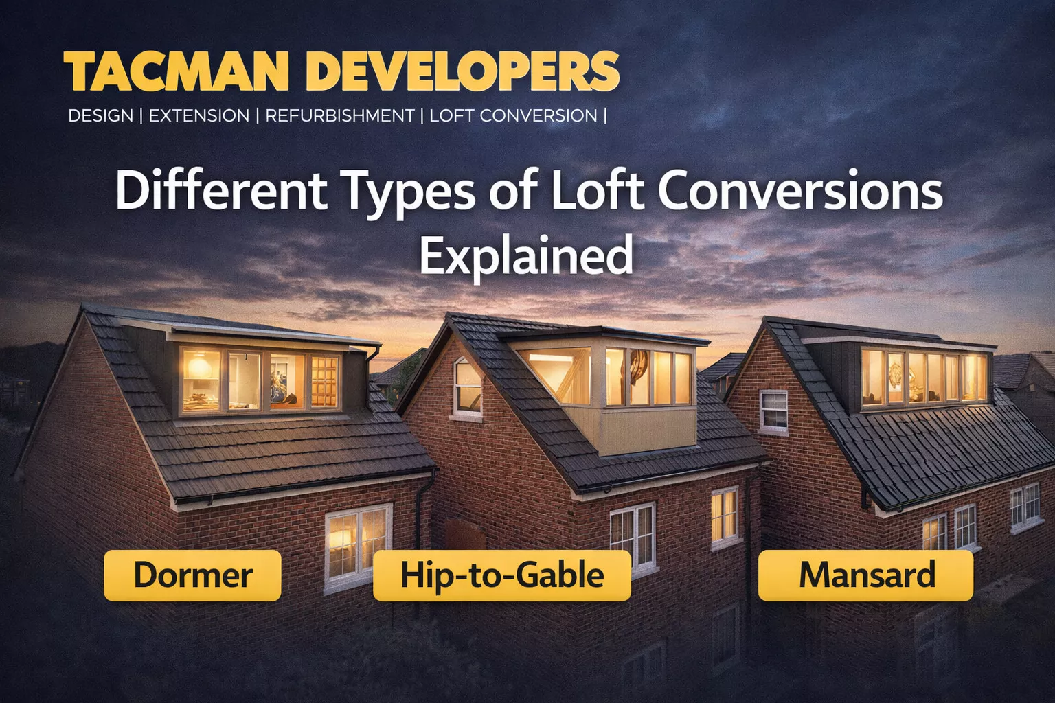 Types of Loft Conversions Explained | UK Homeowners Guide