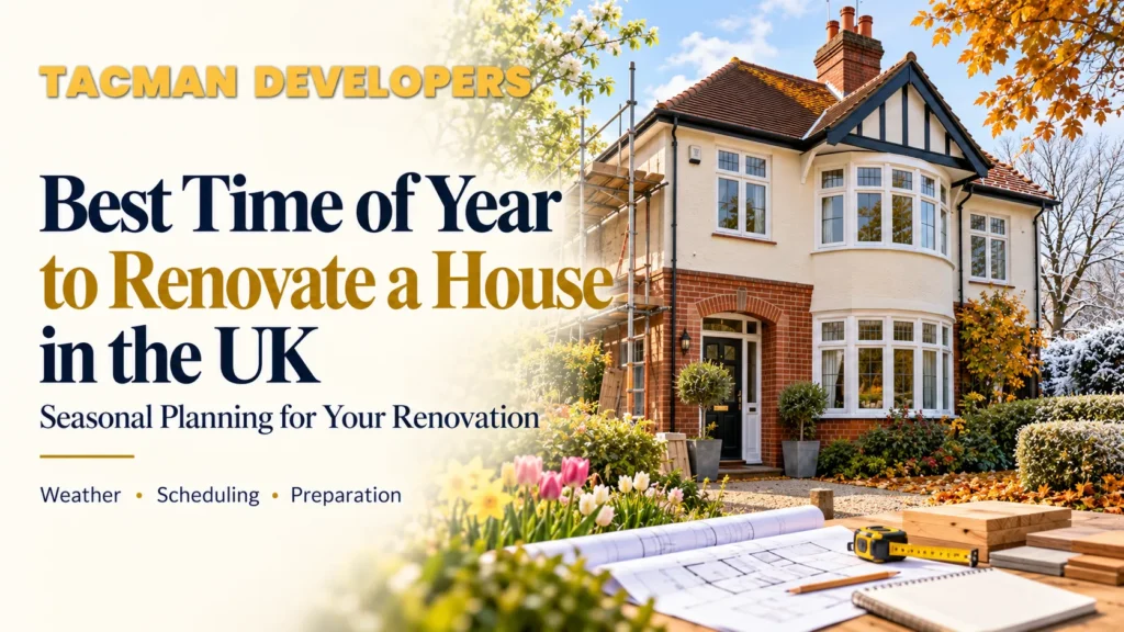 Best Time of Year to Renovate a House in the UK